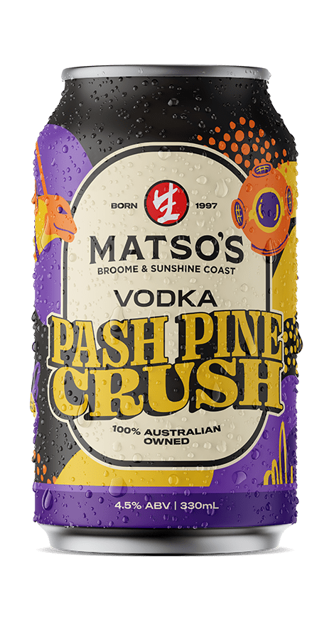 Matsos Raspberry Vodka Pash Pine Crush | Matsos